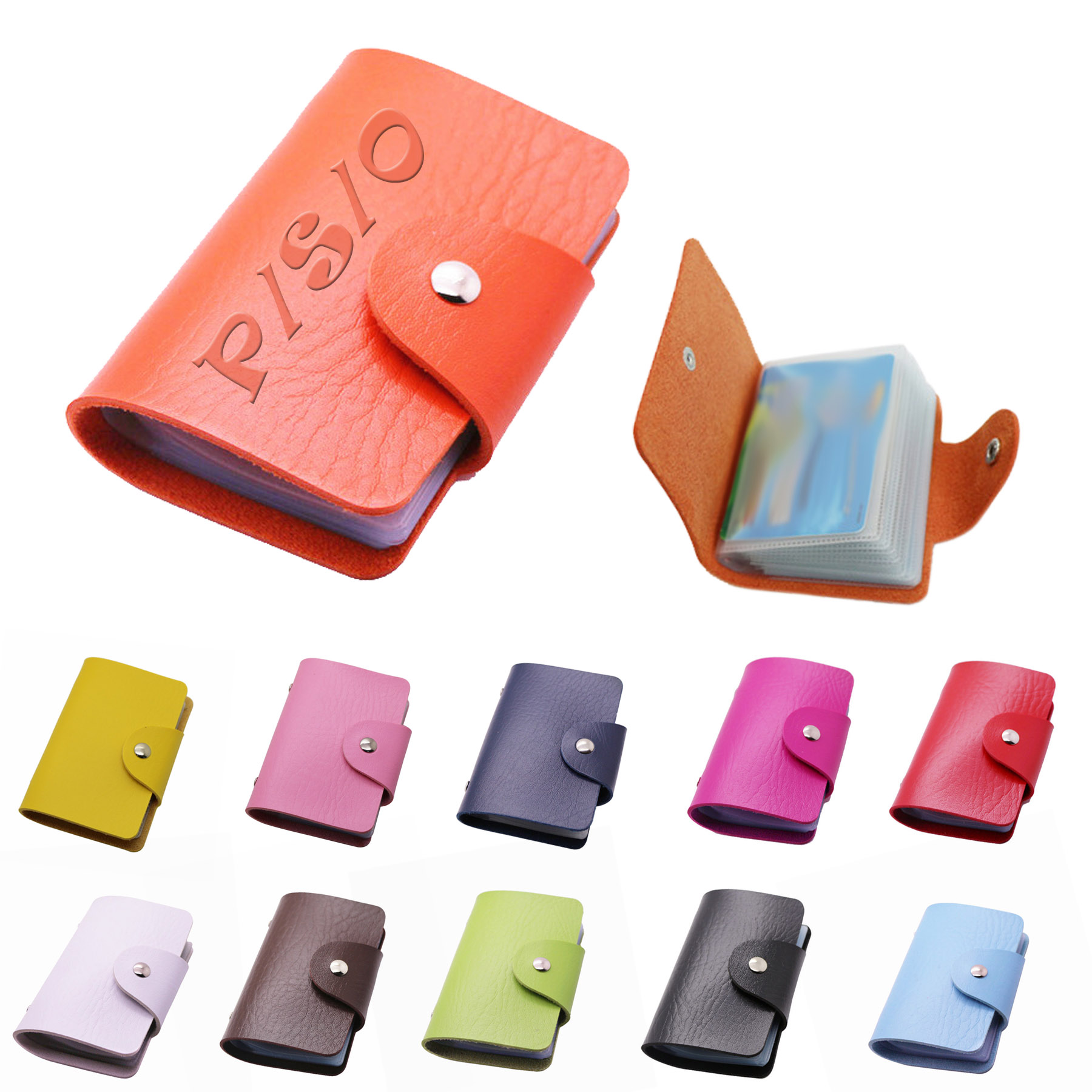FlyFlyPromos - PU Leather Credit Card Wallet Image 1 - Promotional Product